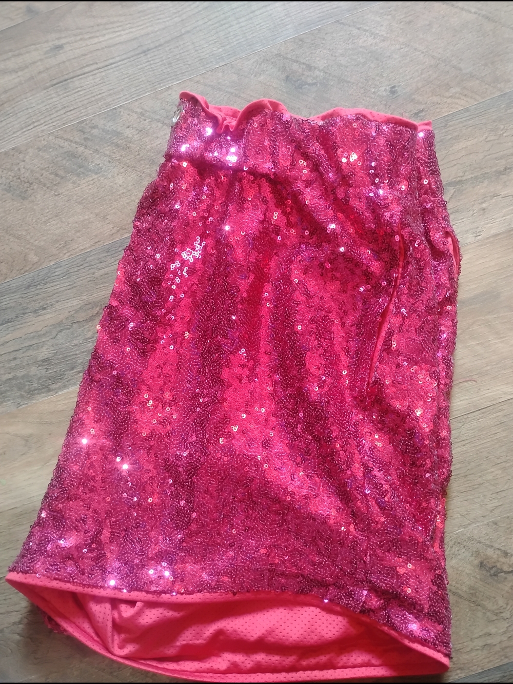 Pink Sequin Shorts- Women's Party Shorts